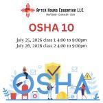 Osha10 JUly 25-26