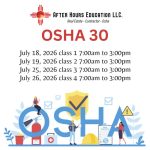 Osha30July 18-26
