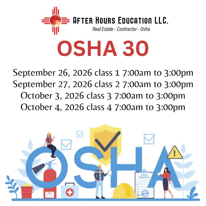 Osha30 Sept 26- Oct 4